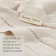 더블 스티치 by Bedsure Linen 리오셀 이불 커버 세트 - 통기성 이불 커버 퀸, 천연 고급 침구 세트, 집들이 선물로 딱, 이불 커버 1개, 샴 2개, 귀리