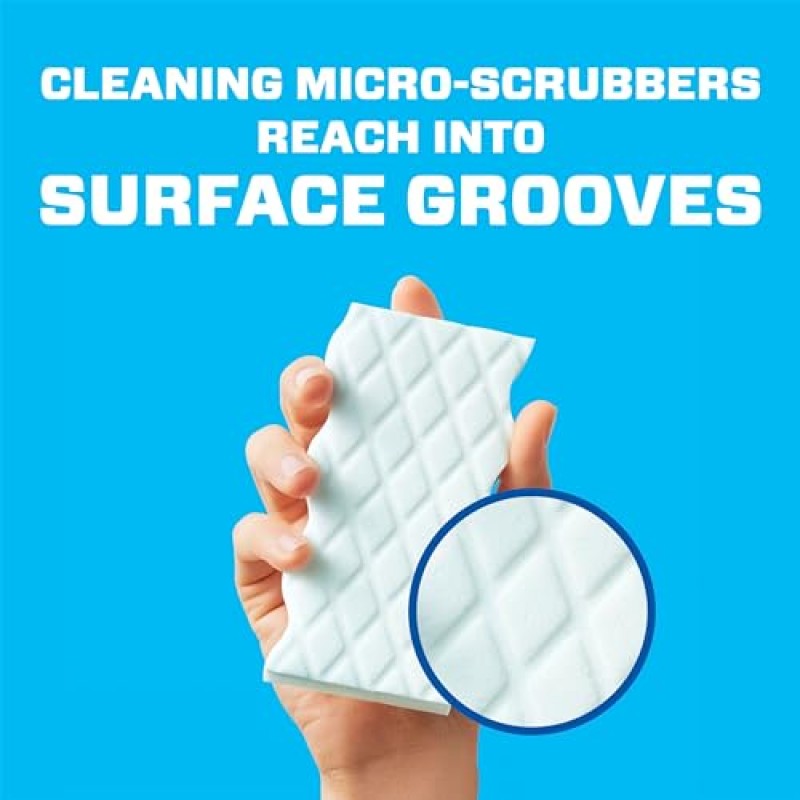 Mr. Clean Magic Eraser, 추가 내구성 프로 버전, 신발, 욕실 및 샤워 클리너, 듀라폼이 포함된 청소 패드, 10개