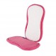 Minky Homecare M 천 청소 패드 - 주방, 가정용 재사용 가능한 양면 극세사 수세미 스폰지 - 그린, 핑크 & 그레이, 3개 팩