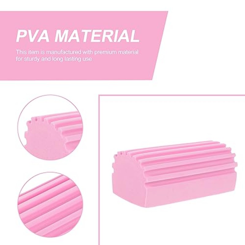 4Pcs 다기능 물 흡수성 PVA 스폰지 가정용 청소 스폰지 (임의의 색상)