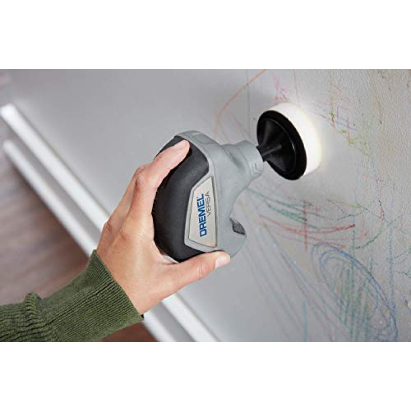 Dremel Versa 청소 도구 - 그라우트 브러시 - 욕실 샤워 스크럽 - 주방 및 욕조 클리너 - 타일, 팬, 스토브, 욕조, 싱크대, 자동차 및 그릴용 전동 스크러버 - PC10-02