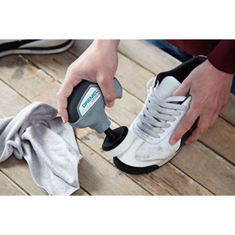 Dremel Versa 청소 도구 - 그라우트 브러시 - 욕실 샤워 스크럽 - 주방 및 욕조 클리너 - 타일, 팬, 스토브, 욕조, 싱크대, 자동차 및 그릴용 전동 스크러버 - PC10-02