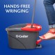 O-Cedar Easywring 극세사 회전 걸레 및 버킷 바닥 청소 시스템(추가 리필 4개 포함)