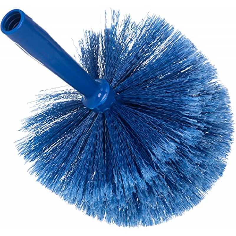 SPARTA Flo-Pac 둥근형 먼지떨이 청소용 먼지떨이(정전기 충전 강모 포함), 9 X 7 X 7 인치, 파란색, (12개 팩)