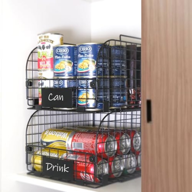 정리용 철사 바구니,주방용 과일 바구니,식품 저장실 정리 및 보관,12