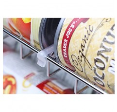 SimpleHouseware Stackable Can Rack Organizer, 크롬