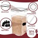 PRAKI 대형 밀폐 식품 저장 용기, 10PCS BPA 무료 플라스틱 시리얼 저장 용기, 설탕, 밀가루, 라벨 및 마크가 있는 베이킹 용품을 위한 주방 및 식품 저장실 조직
