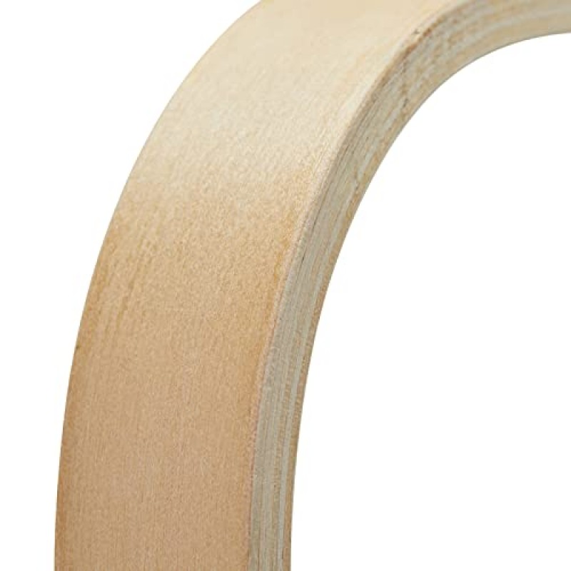 주방, 식품 저장실 보관 및 정리용 나무 손잡이가 있는 사각 금속 메쉬 과일 바구니 4팩(9.5 x 7인치, 흰색)