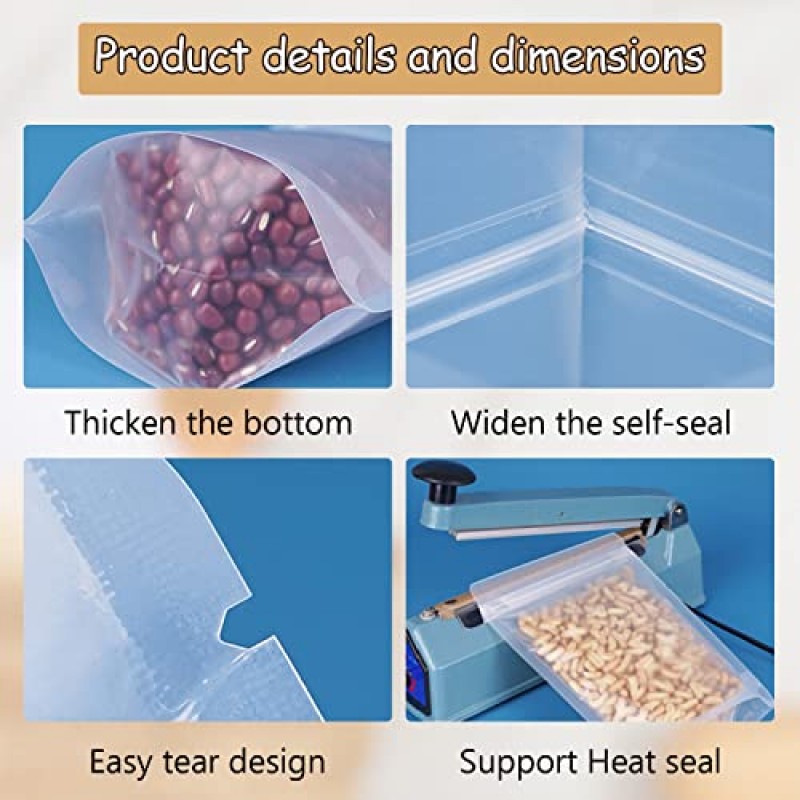 플라스틱 투명 탱크, 쌀 저장 배럴, 오트밀, 곡물, 시리얼, 파스타, 밀가루, 시리얼 용기 디스펜서 측정 컵 2KG 용량, 2피스용 곡물 저장 용기