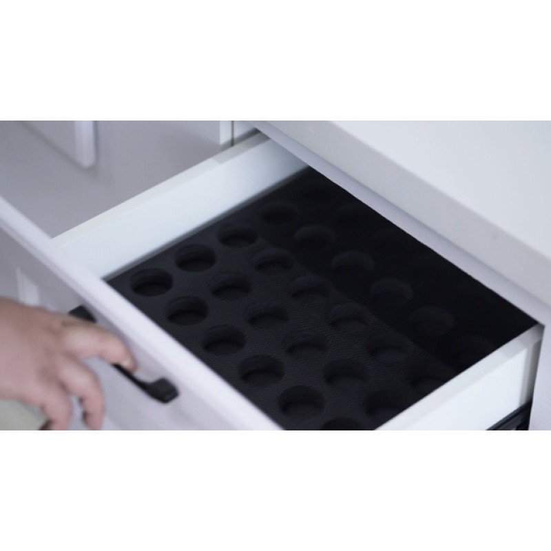 wobivcs 커피 포드 홀더 DIY 크기 주최자 60 Keurig K-Cup과 호환되는 트레이 서랍 보유