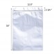 장기 식품 보관 및 수집품용 AwePackage Mylar 알루미늄 호일 지퍼 백 - 진공 밀봉(100, 1.5 갤런(12x16"))