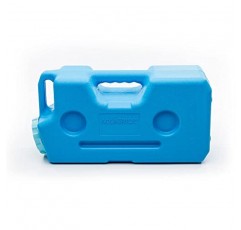 Sagan Life AquaBrick 비상용 물 저장 용기, 통풍구가 없는 마개 캡, 100% 누출 방지 보장, 휴대용 쌓기 가능 - 3갤런 보유, 장기 식품 보관 20파운드 보유, 6개 연속 PK + 마개