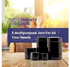 Infinity Jars 스크류 탑 선물 팩 5 ml-250 ml