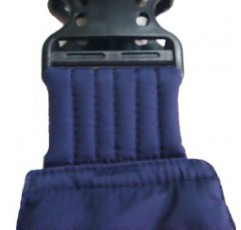 애완 동물 슬링 캐리어, OrgMemory 조절 가능한 가방, 소형견 고양이 야외 어깨 캐리어 가장 적합: 3-8 lbs(파란색 격자 무늬)