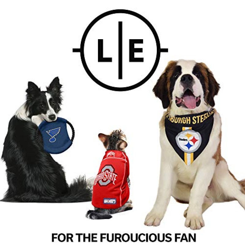 Littlearth NFL 애완동물 미니 백팩 - 애완동물 의류 - 애완동물 액세서리 - 개와 고양이용, 팀 색상