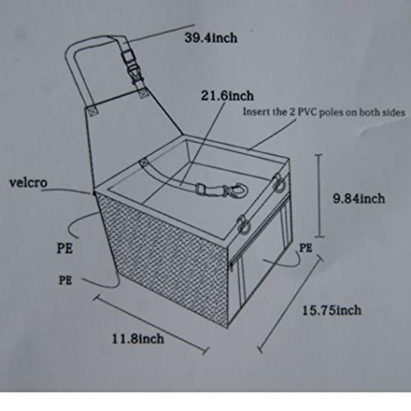 애완 동물 부스터 자동차 좌석 개 자동차 좌석 캐리어 강아지 자동차 좌석 업그레이드 중소 애완 동물에 적합 회색