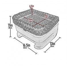 개/고양이용 애완동물 장비 부스터 시트, 탈착식 세탁 가능 컴포트 베개 + 라이너, 안전 끈 포함, 몇 초 만에 설치, 도구 필요 없음, 2가지 색상