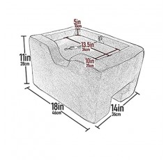 Pet Gear Lookout 부스터 카시트, 탈착식 편안한 베개, 안전 끈 포함, 몇 초 만에 설치, 도구 필요 없음, 3가지 색상