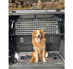 Broaddict Pet Divider Molle Storage Ford Bronco 4dr 2021 2022 2023 2024 자동차 애완 동물 배리어에 적합