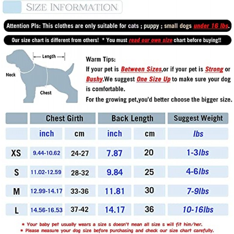 PETCARE 3 팩 작은 개 셔츠 소녀 강아지 옷 고양이 T 셔츠 작은 개를위한 부드러운 면화 짧은 소매 티셔츠 소녀 Chihuahua Yorkie Shih Tzu Pomeranian 추수 감사절 발렌타인 의상