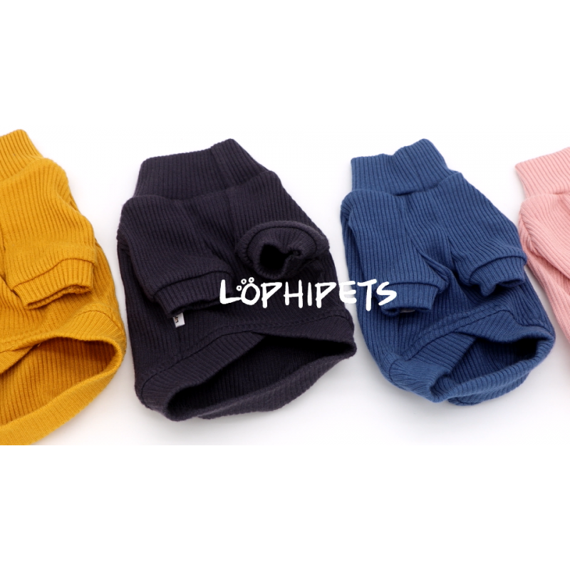 LOPHIPETS 찻잔용 소형 개 터틀넥 스웨터 치와와 Yorkie 강아지 고양이 옷-블루/XXS