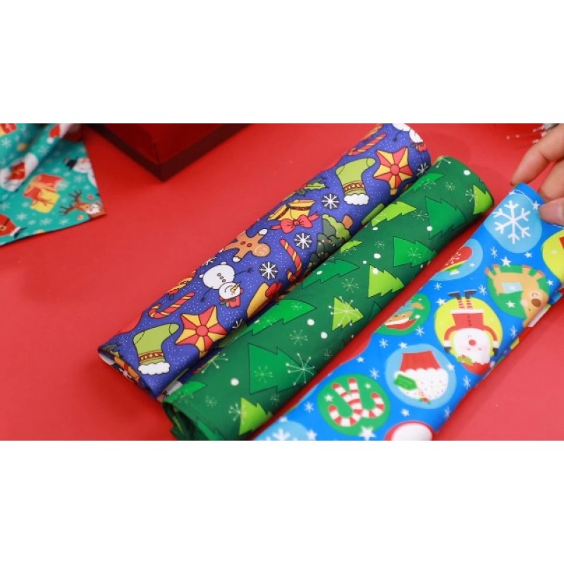 20 조각 크리스마스 개 두건 산타 클로스 크리스마스 트리 삼각형 애완 동물 턱받이 조정 가능한 애완 동물 두건 부드러운 강아지 스카프 액세서리 애완 동물 의상 액세서리 장식 (산타, 눈사람, 벨, X-대형)
