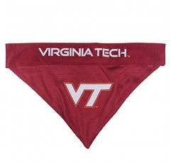 Pets First Collegiate Pet 액세서리, 양면 반다나, Virginia Tech Hokies, 소형/중형