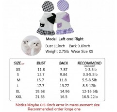 여성 강아지 옷 빈티지 진주 격자 무늬 강아지 복장 활 개 투투 드레스 조절 가능한 모자, 휴일 축제 강아지 복장 애완 동물 의류 결혼식 생일 가을 겨울 할로윈 크리스마스 옷