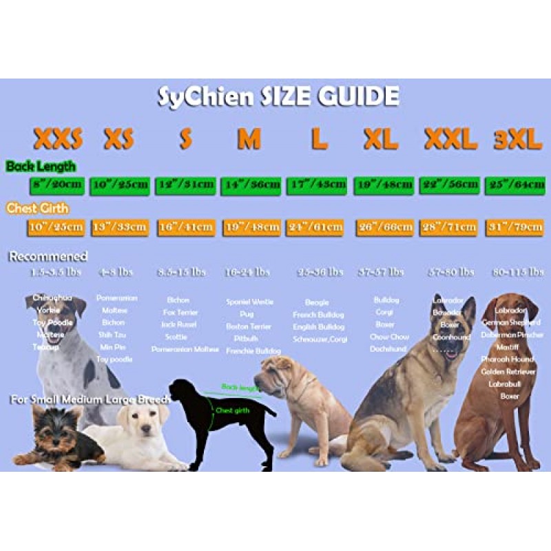 SyChien 개 빈 셔츠, 소년 소녀 개를위한 큰 멋진 옷, 애완 동물 면화 신축성 경량 티셔츠, 블랙 그레이 XXL