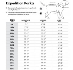 Hurtta Expedition 파카, 윈터 도그 코트, 블랙베리, 10인치