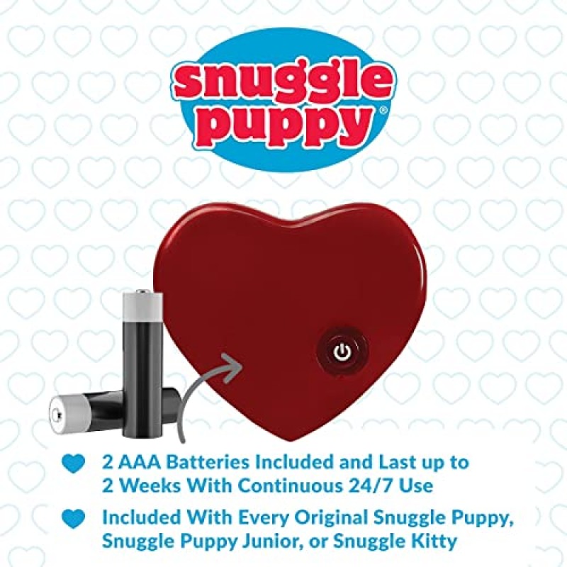 SmartPetLove Snuggle Puppy - 추가 히트 팩 번들 - Snuggle Puppy 및 애완동물용 추가 히트 팩 12팩과 함께 제공