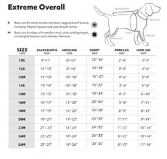 Hurtta Extreme 종합, 개 방한복, 블랙베리, 14M