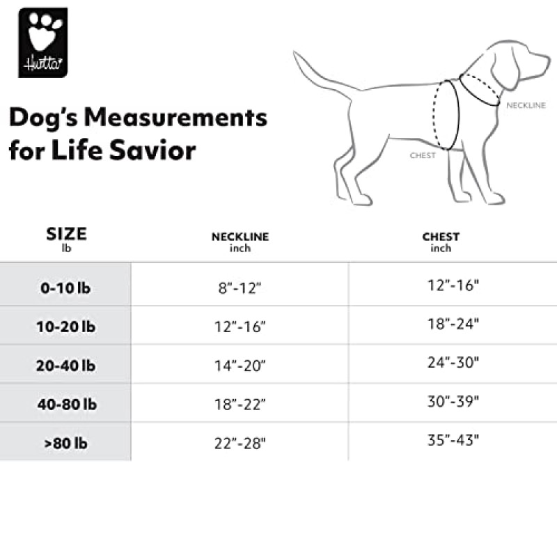 Hurtta Life Savior ECO, 개 구명 조끼/재킷, 산호색 카모, 40-80 lbs