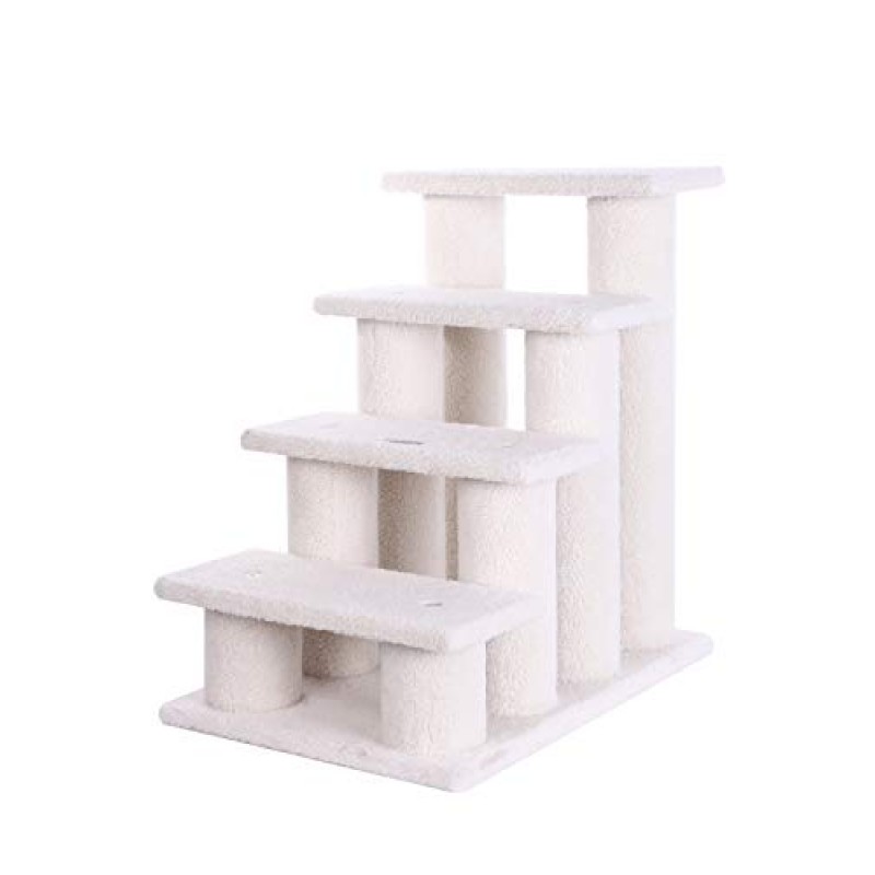 Armmarkat Pet Steps, 4계단, B4001, Ivory, 17