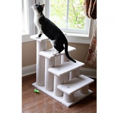 Armmarkat Pet Steps, 4계단, B4001, Ivory, 17