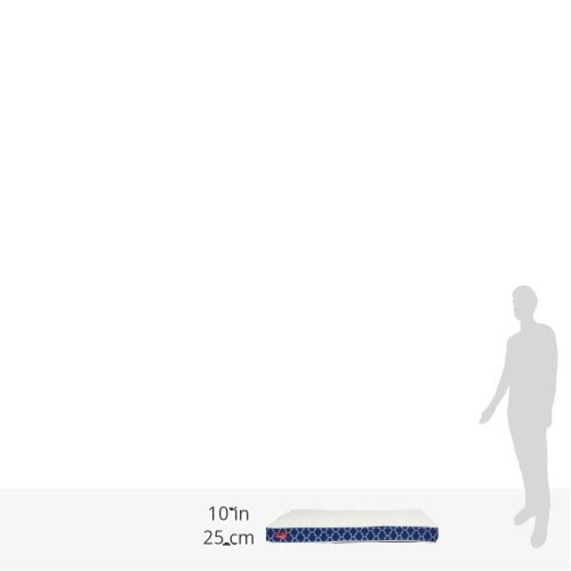 얼룩 방수 디자이너 메모리 폼 애완 동물 침대-탈착식 기계 세탁 가능 커버-4 인치 정형 외과 애완 동물 침대-관절 릴리프