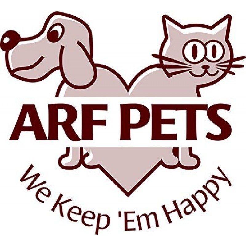 Arf Pets 나무 개 계단, 3단계 높이의 나무 애완 동물 계단, 넓고 접이식, 작은 애완동물용,