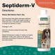 NaturVet Septiderm-V 개와 고양이용 스킨 케어 목욕 워시 – 피부염, 개 피부 알레르기, 가려움증, 핫스팟을 위한 애완동물 건강 보조제 – 애완동물 샴푸, 미용 보조제 – 8온스.