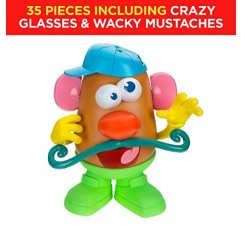 감자 머리 바보 같은 여행 가방 부품 및 조각 어린이를 위한 유아 장난감(아마존 독점)