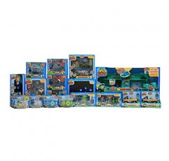 Wild Kratts Runners 액션 피겨 장난감, 4팩 - 크리처 파워 활성화 - 공식 라이선스 - 수집용 피규어 및 디스크 - 4개 세트 - 어린이를 위한 훌륭한 선물 - 3세 이상