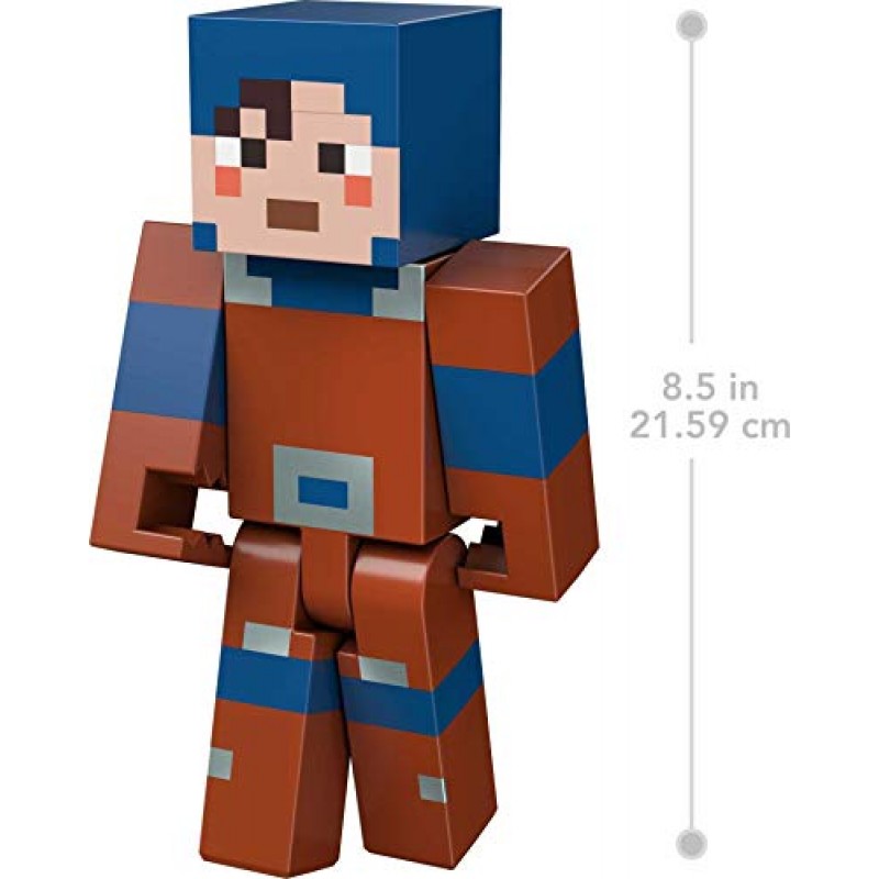 Mattel Minecraft Fusion Hex Figure Craft-a-Figure 세트, 나만의 Minecraft 캐릭터를 만들어 가지고 놀고, 거래하고 수집할 수 있으며, 6세 이상 어린이를 위한 장난감