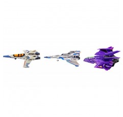 Mattel Lightyear Toys Fleet Starship 영화에 나오는 다이캐스트 선박 세트: Xl-15, Xl-1 및 Zurg Fightership