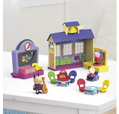 페파 피그 페파의 모험 학교 플레이그룹 유아용 장난감, 음성 및 소리 기능 포함, 3세 이상용