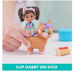 개비의 인형 집, 개비 소녀, 키코 키티콘 장난감 피규어 팩, 3세 이상을 위한 액세서리 및 서프라이즈 어린이 장난감 포함