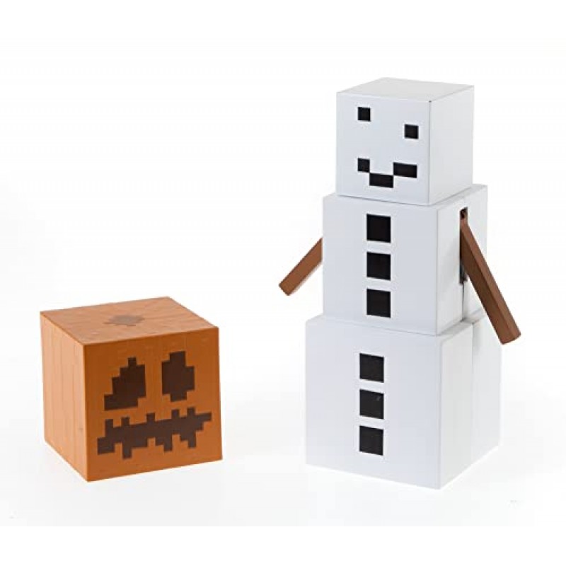 Mattel Minecraft Fusion 피규어 Craft-a-Figure 세트, 가지고 놀고, 거래하고, 수집할 수 있는 나만의 Minecraft 캐릭터 만들기, 6세 이상 어린이를 위한 장난감