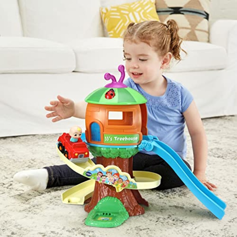 VTech 코코멜론 고! 가다! 스마트 휠 트리하우스 트랙 세트