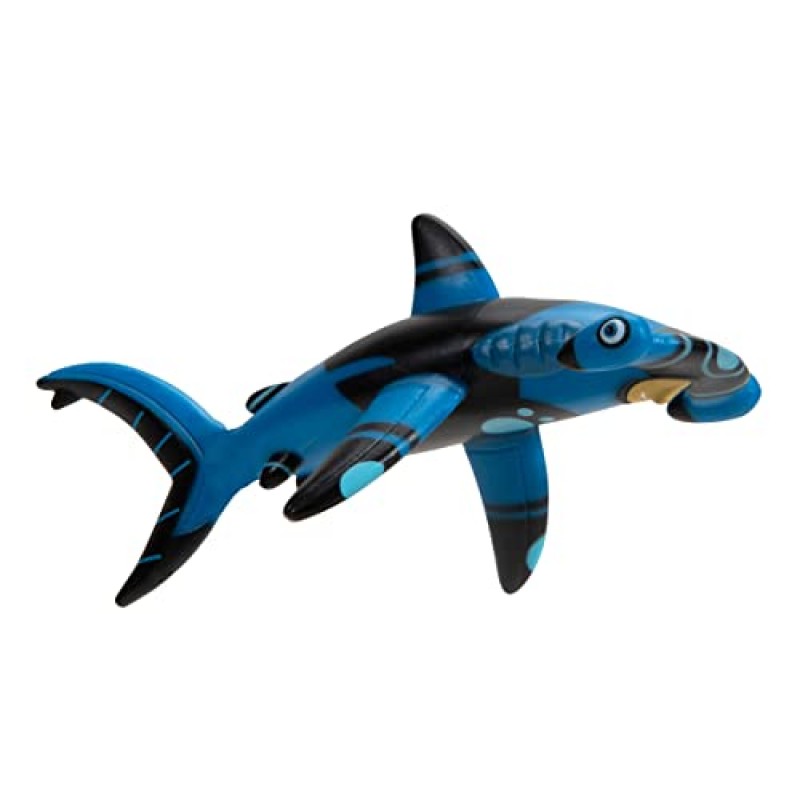 Wild Kratts Hammerhead Shark Power, 액션 피규어 2팩 장난감 - 공식 라이센스 - Martin Kratt, 생물 동물 조각상 및 디스크가 포함되어 있습니다! 2개 세트 - 3세 이상 어린이를 위한 훌륭한 선물