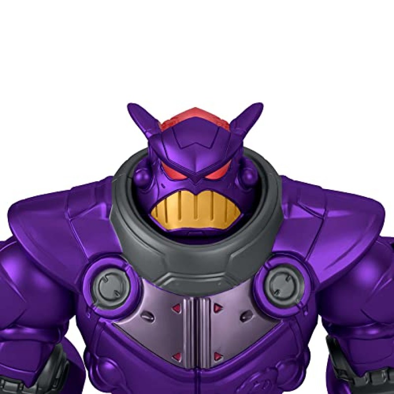 Imaginext 및 Disney Buzz Lightyear - 미취학 아동, 3세 이상용 Battle Blast Zurg 우주 로봇 액션 피규어 장난감 포함