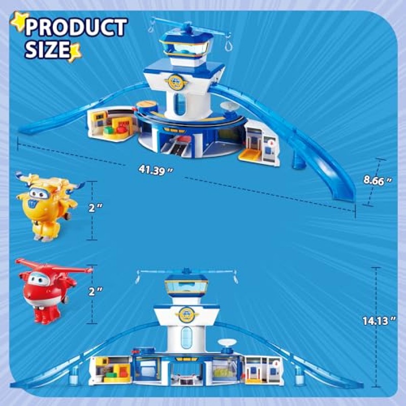Super Wings World Airport Playset, 2