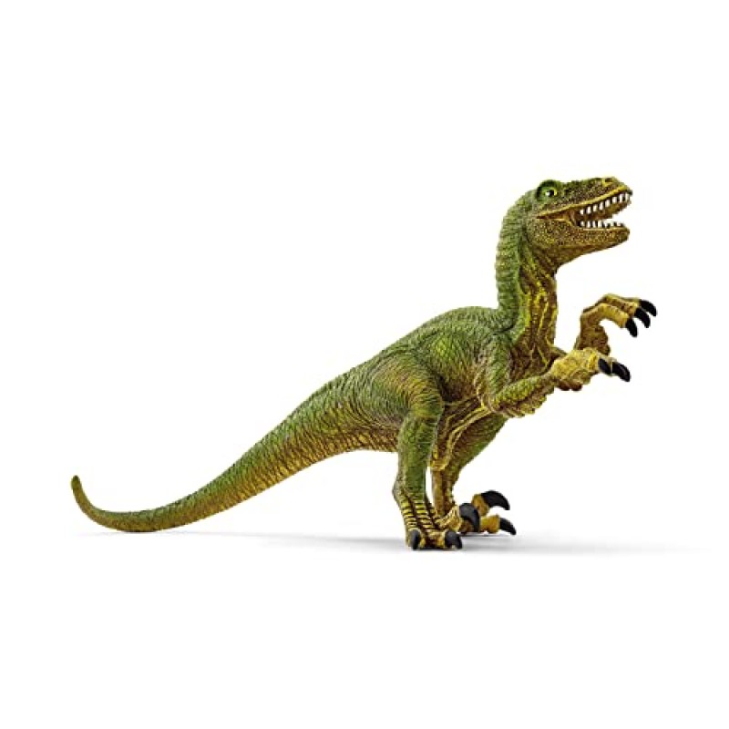 Schleich Dinosaurs, 남아 및 여아용 공룡 장난감 세트, ATV 트럭이 포함된 벨로시랩터 쿼드 탈출 세트, 4세 이상